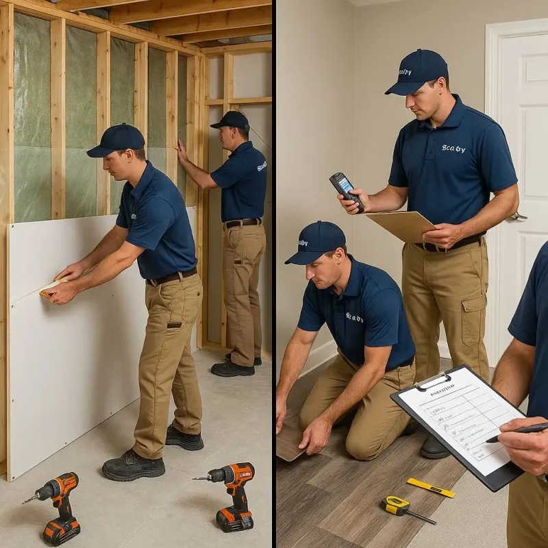 Repairs and Reconstruction process in Mentor-on-the-Lake, OH